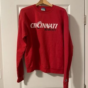 Vintage Champion Cincinnati Bearcats Crewneck Sweatshirt Medium